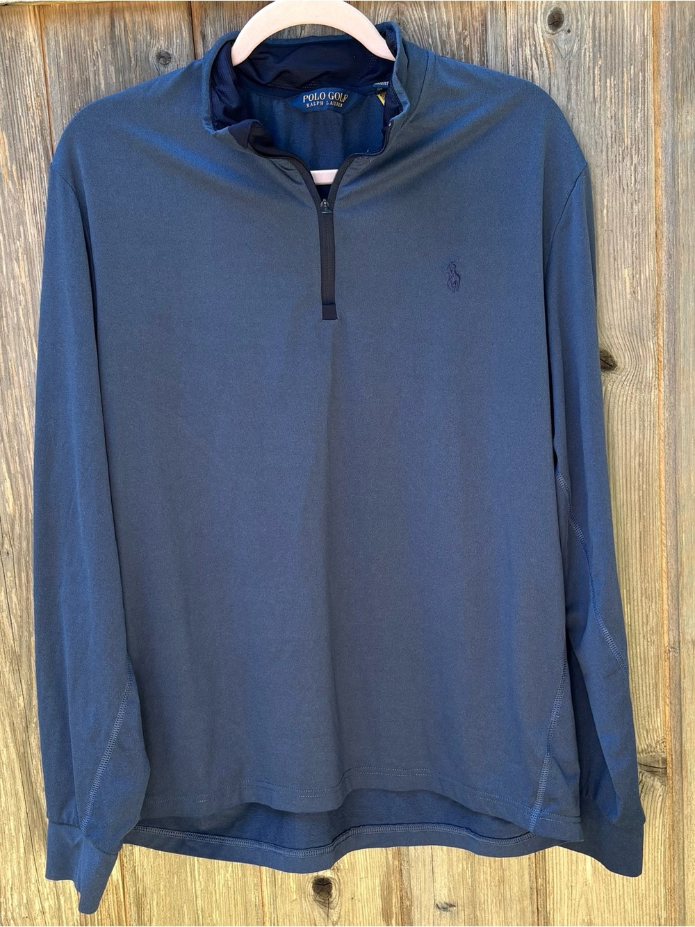 Polo Golf by Ralph Lauren Men’s Performance Quarter Zip Pullover Size Large